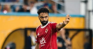 حسين الشحات يخوض برنامج تأهيلي للتعافي من شد السمانة في معسكر الأهلي 2025