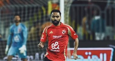 حسين الشحات يعود لتدريبات الأهلي اليوم بعد التعافي من إصابة شد السمانة