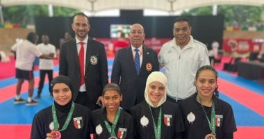 حصاد الكاراتيه في بطولة أفريقيا بنيجيريا.. 36 ميدالية تحصدها الفرق الوطنية