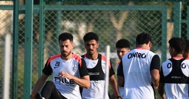 عودة عواد وتقسيمة فنية تحفّز تدريبات الزمالك بالعاصمة الإدارية.. صور