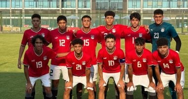 فوز كبير للمنتخب الوطني تحت 17 عاما على النصر للتصدير بخمسة أهداف
