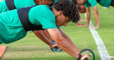 نبيل الكوكي يزيد من الجهد البدني للاعبي المصري استعداداً لمباراة الترجي الودية 2025