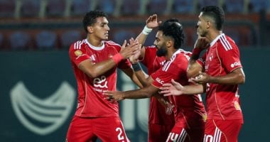 الأهلي يختتم تحضيراته بالدوري بتعادل إيجابي 2-2 أمام بتروجت في مباراة ودية.. صور