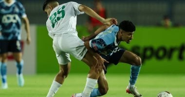 مباراة مثيرة بين المصرى وبيراميدز في الدوري.. تعادل مثير وشاهد الفيديو