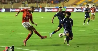 60 دقيقة.. الأهلي يحافظ على تفوقه أمام إنبي 1-0 مع تعديلين في تشكيلة الفريق المضيف.. صور